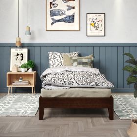 Nix - Twin Platform Bed - Natural