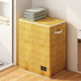 Full Fabric Large Laundry Hamper with Lid, 120 Gal(120L), Large Laundry Hamper with Handle Removable Bag, Collapsible Clothes Hamper Organize
